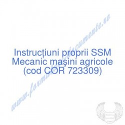 Mecanic maşini agricole...