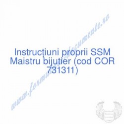 Maistru bijutier (cod COR...