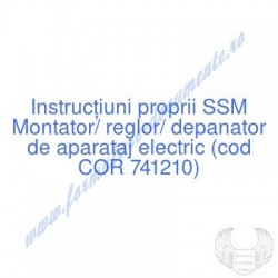 Montator/ reglor/ depanator...