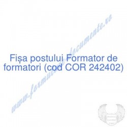 Formator de formatori (cod...