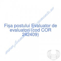 Evaluator de evaluatori...