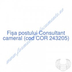 Consultant cameral (cod COR...