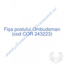 Ombudsman (cod COR 243223)...