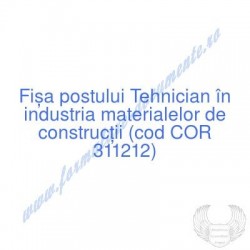 Tehnician în industria...