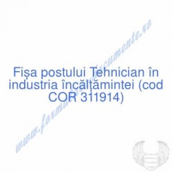 Tehnician în industria...