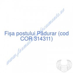 Pădurar (cod COR 314311) -...