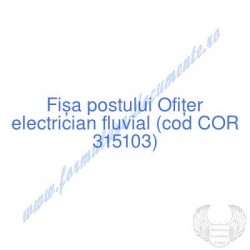 Ofiţer electrician fluvial...