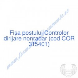 Controlor dirijare nonradar...