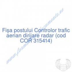 Controlor trafic aerian...