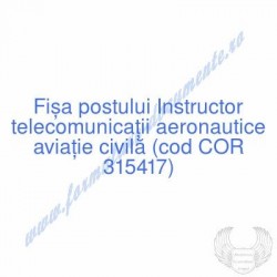 Instructor telecomunicaţii...