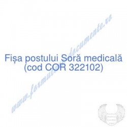 Soră medicală (cod COR...