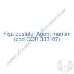 Agent maritim (cod COR...