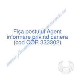 Agent informare privind...