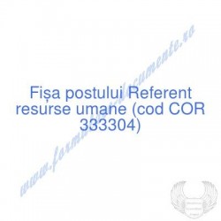 Referent resurse umane (cod...