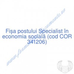 Specialist în economia...