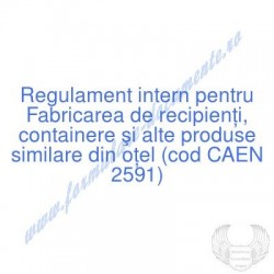 Fabricarea de recipienṭi,...