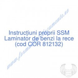 Laminator de benzi la rece...