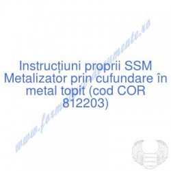 Metalizator prin cufundare...