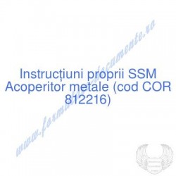 Acoperitor metale (cod COR...