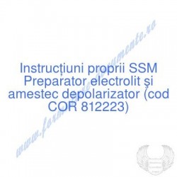 Preparator electrolit şi...