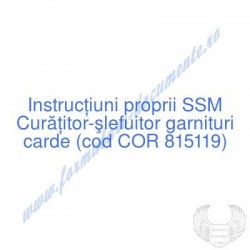 Curăţitor-şlefuitor...