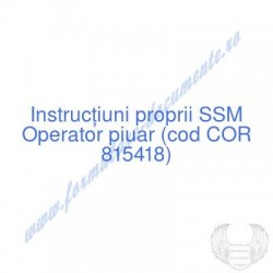 Operator piuar (cod COR...