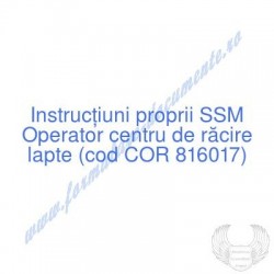 Operator centru de răcire...