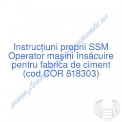 Operator maşini însăcuire...