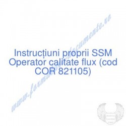 Operator calitate flux (cod...