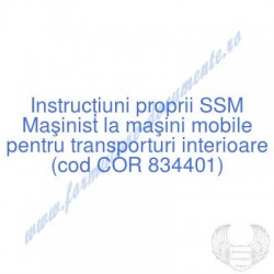 Maşinist la maşini mobile...