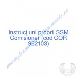 Comisioner (cod COR 962103)...