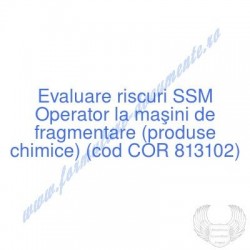 Operator la maşini de...