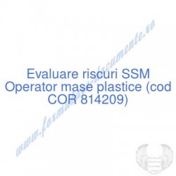 Operator mase plastice (cod...