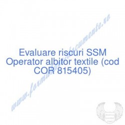 Operator albitor textile...