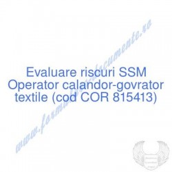 Operator calandor-govrator...