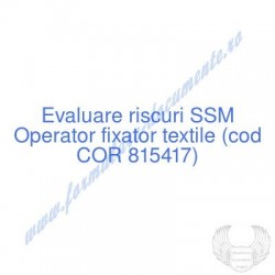 Operator fixator textile...