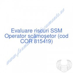 Operator scămoşetor (cod...