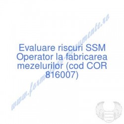 Operator la fabricarea...