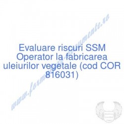 Operator la fabricarea...