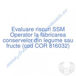 Operator la fabricarea...