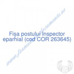 Inspector eparhial (cod COR...