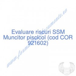 Muncitor piscicol (cod COR...