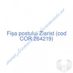 Ziarist (cod COR 264219) -...