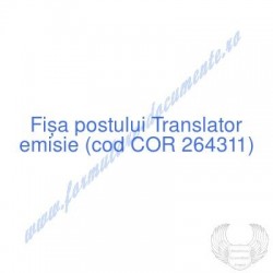 Translator emisie (cod COR...