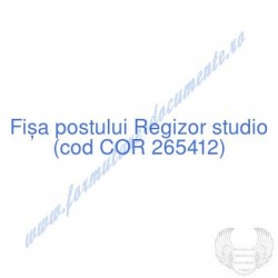 Regizor studio (cod COR...