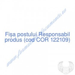 Responsabil produs (cod COR...