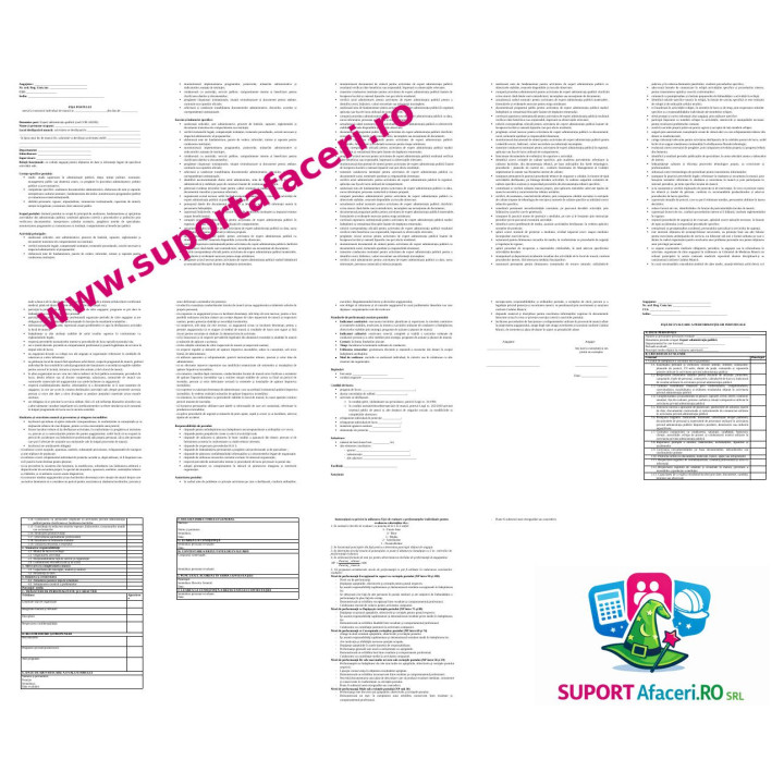 Fișa postului Expert administrația publică – model editabil DOC