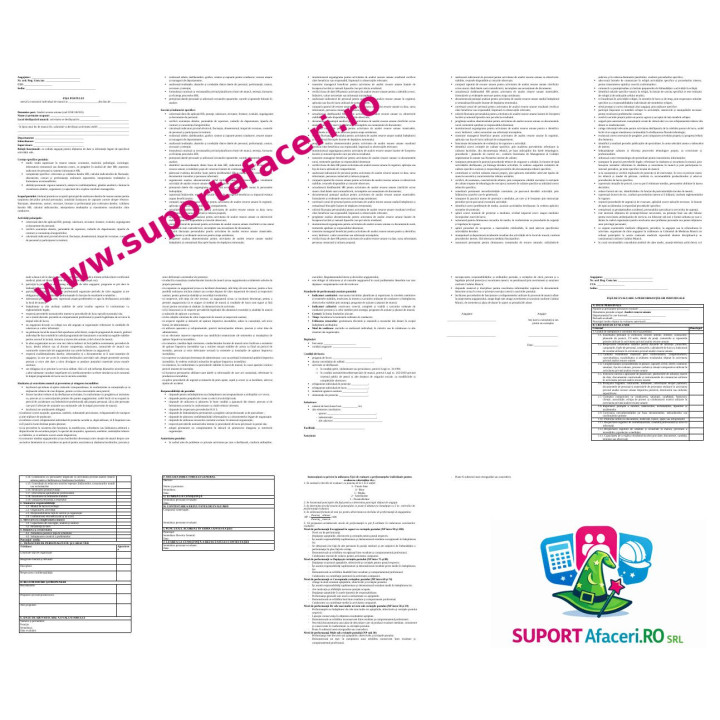 Fișa postului Analist resurse umane – model editabil DOC