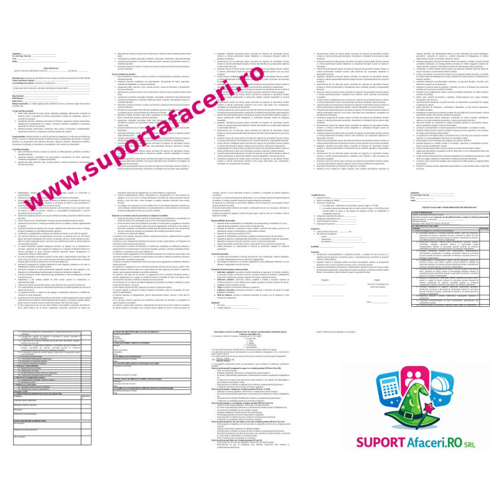 Fișa postului Inspector de specialitate formare, evaluare și selecție profesională – model editabil DOC