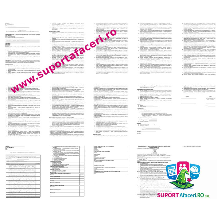 Fișa postului Psiholog în specialitatea psihologie educațională, consiliere școlară și vocațională – model editabil DOC